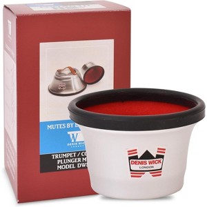 Denis Wick Plunger Mute for Trumpet - Extra Large Plunger Mute with Flocked Interior for Lower Sound - Jazz Accessories - 7.48 x 4.53 x 4.53 inches - 1 of 4