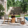 Nathan James Kayden Outdoor Dining Chair Light Gray - 4 of 4