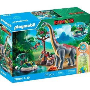 Playmobil Brachiosaurus with Hovercraft 71819 Playset 97pcs - 1 of 1