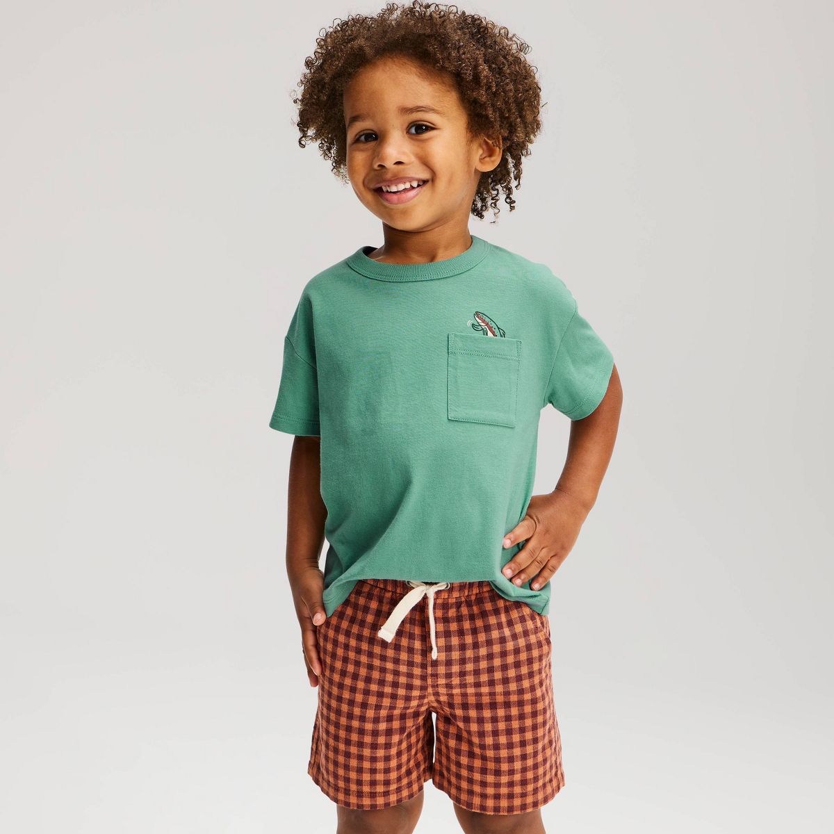 Toddler Boys' Short Sleeve Oversized Graphic T-Shirt - Cat & Jack™ - thumbnail 7