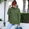 Anna-Kaci Women's Zip Up Funnel Neck Fashion Sweater - 2 of 4