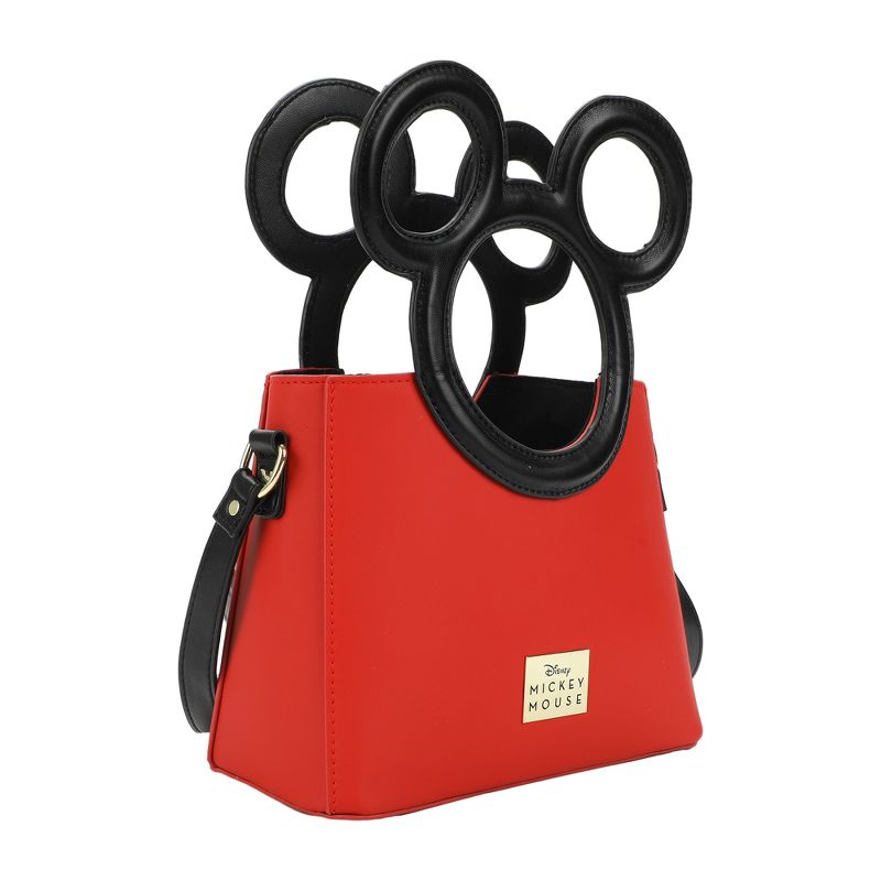Disney Mickey Mouse Satchel Bag with 3D Ears, 5 of 7