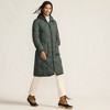 Lands' End Women's FeatherFree Insulated Diamond Quilted Maxi Coat - 4 of 4