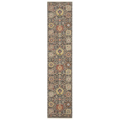 Oriental Weavers Lucca 8111K Grey/ Multi Indoor Area Rug - 2'6" x 12'