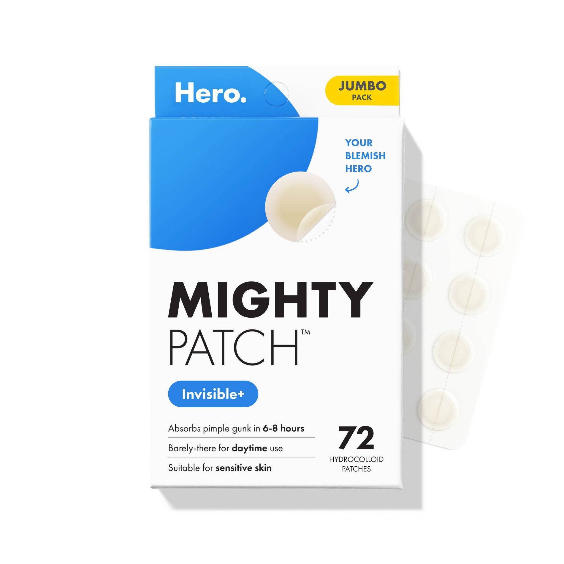Hero Cosmetics Mighty Patch Invisible - 72ct