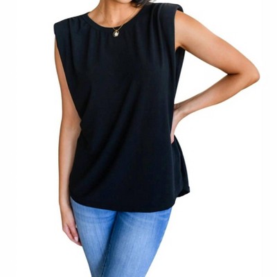 Women's Juke Box Hero Shoulder Pad Top - Jodifl