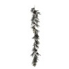 Transpac Artificial 60 in. Green Christmas Mixed Foilage Garland with Rustic Bells - 2 of 4