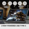 Manufacturer Refurbished - ViewSonic VX1754 17" 1080p IPS Portable Gaming Monitor with 144Hz, AMD FreeSync (CR) - 4 of 4