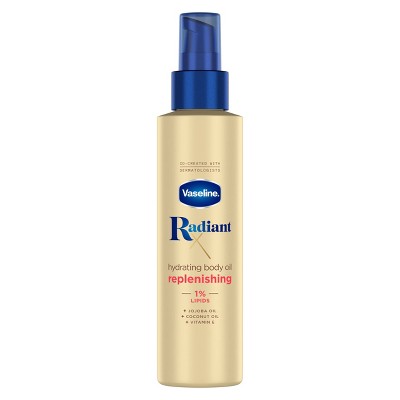 Vaseline Radiant X Hydrate & Replenish Body Oil - 3.7oz