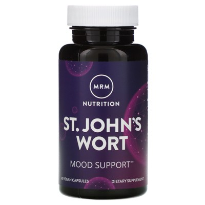 MRM Nutrition, St. John's Wort, 60 Vegan Capsules, Herbal Supplements