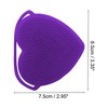 Unique Bargains Silicone Facial Cleansing Brush with Suction Cup 3.35"x2.95"x0.51" 1 Pc - 4 of 4