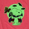 Boys' - Peanuts - Vampire Snoopy Short Sleeve Graphic T-Shirt - 2 of 4