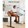 HUANUO Standing Desk Frame, 220lbs Dual Motor, Adjustable Legs for Max 75"x35" Desktop, Heavy-Duty Frame for Home Office - 4 of 4