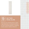 TOWN & COUNTRY EVERYDAY Stone Geo Curve Soft Felt Everwash®, Machine Washable Area Rug with Non-Slip Backing, Geometric Rug, Ivory, 1'7"x7'2" - 2 of 4