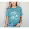 Simply Sage Market Women's Mountains Live Simply Tent Short Sleeve Graphic Tee - 2 of 3