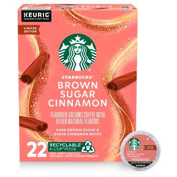 Starbucks Keurig Brown Sugar Cinnamon Coffee Pods - 22 K-Cups