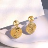 Small Dangle Earrings for Women 14k Gold Plated Lightweight Huggie Drop Dainty Jewelry - 4 of 4