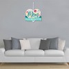 Big Dot of Happiness Colorful Floral Happy Mother's Day - Hanging Porch We Love Mom Party Outdoor Decorations - Front Door Decor - 1 Piece Sign - 3 of 4