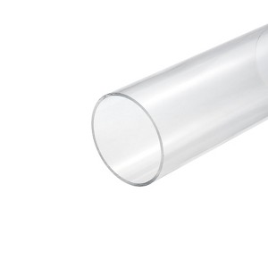 Unique Bargains Lamp and Lantern Water Cooling System Acrylic Rigid Round Pipe Clear 10" - 1 of 4