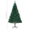 vidaXL Artificial Christmas Tree with LEDs & Ball Set - 4 of 4