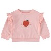 Chick Pea Baby Girl bodysuit With Slogan Callout - 2 of 4
