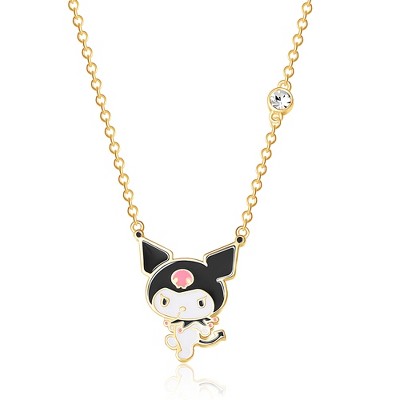 Hello Kitty Silver Plated Shaker Pendant Necklace, 18