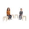 ECR4Kids Bentwood Stacking Stools for Kids, Playroom/Daycare Flexible Seating, 12" Height, 6-Piece - 3 of 4