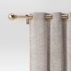 Cafe Ball Curtain Rod Brass - Room Essentials™ - 2 of 3