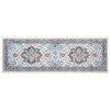 Washable Area Rug, Non-Slip Floral Carpet, Retro Floor Mat for Kitchen, Bathroom, Living Room, Bedroom, Entryway & Hallways - 2 of 4