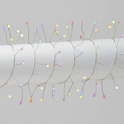 90ct Dewdrop Garland LED Christmas String Lights - Wondershop™