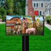 Making Friends Farm Animals Magnetic Mailbox Cover Horse Dog Pig Standard Briarwood Lane - 2 of 3
