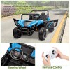 Garvee 24V Ride On UTV for Big Kids, 2 Seater Electric Car with Remote Control, LED Lights, Shock Absorbers, Storage, Ride On Toy for Kids - 3 of 4