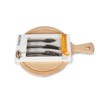Boska 4pc Set of Stainless Steel Cheese Knives & Beechwood Cheese Board Set - image 3 of 4
