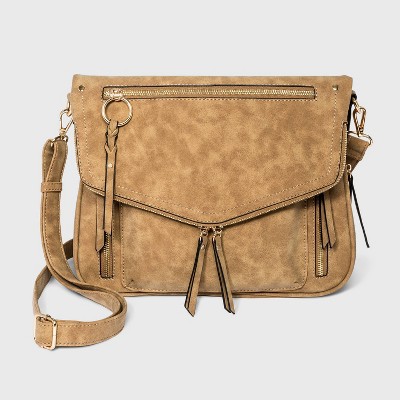 VR NYC Braided O-Ring Crossbody Bag - Natural