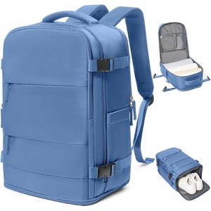 Waterproof Travel Backpack for Outdoor & Urban Use, Flight Approved Carry-On with Laptop Sleeve - 1 of 4