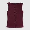 Women's Button-Front Tank Top - Wild Fable™ - 4 of 4