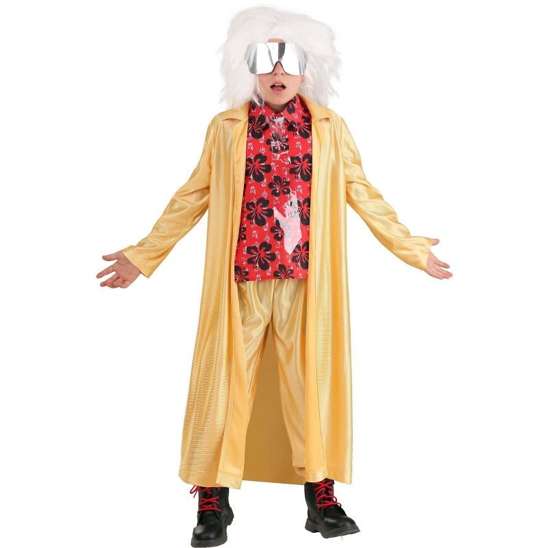 HalloweenCostumes.com Back to the Future 2015 Doc Brown Boy's Costume, 2 of 6