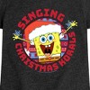 Girls' - SpongeBob SquarePants - Singing Christmas Korals Fitted Short Sleeve Graphic T-Shirt - 2 of 4