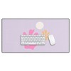 Daily Regina Designs Lavender Abstract Leaves Modern Desk Mat - Deny Designs - 2 of 4