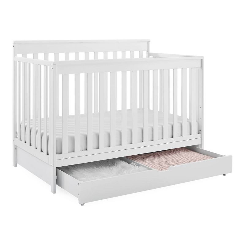 Delta Children Mercer Deluxe 6-in-1Convertible Crib with Underdrawer Storage, 6 of 15