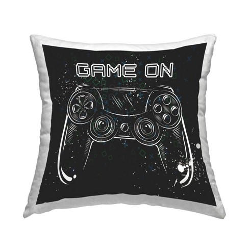 Stupell Industries Black Game On Controller, 18 x 18 - image 1 of 3