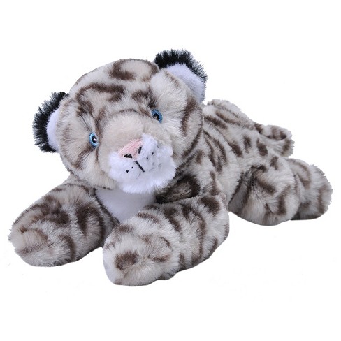 Wild Republic Ecokins Mini Snow Leopard Stuffed Animal 8 Inches Target