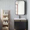 Lyngins 24x36 Rectangular Wall Mirror – 4mm HD Glass Bathroom Mirror, Anti-Rust Aluminum Bathroom Decor, Shatterproof Mirrors for Bathroom Sink - 2 of 4