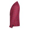 Cloudstyle Mens 2 PCS Plaid Suits Slim Formal Suit Checkered Blazer Jacket Pants - 2 of 4
