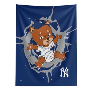 MLB New York Yankees Mascot Printed Wall Hanging - 1 of 4