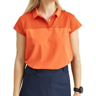 Women's Wo Becky Cupsleeve Loosefit Polo - Abacus Sportswear US