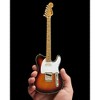 Axe Heaven - Axe Heaven Eric Clapton Blind Faith Signature Vintage Fender Telecaster Sunburst Mini Guitar Replica Collectible - 3 of 4