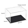 Unique Bargains Acrylic Self-Assembly Dustproof Collectibles Display Case - 2 of 4