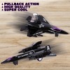 ArtCreativity Diecast Stealth Bomber Toy Jets with Pullback Mechanism (Set of 4) - 2 of 4