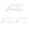 NicBex Full Over Full Bunk Bed with Slide and Guardrail with Convenient Gate,Twin Loft Bed with Ladder,Modern Bunk Beds,Bunk Beds for Bedroom - 4 of 4